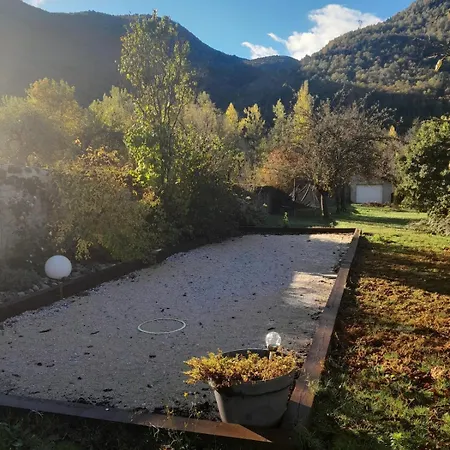 Villa Proche D'ax Les Thermes Detente Et Relaxation Jusqu'a 8 Pers Dans La Maison De Veronique Avec Piscine Terrain De Petanque Et Jacuzzi Savignac-les-Ormeaux
